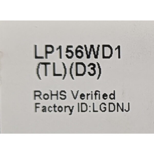 Матрица LP156WВ1(TL)(D3), LG, 15.6, WXGA++, 1600 x 900, LED, DIODE, 40 Pins