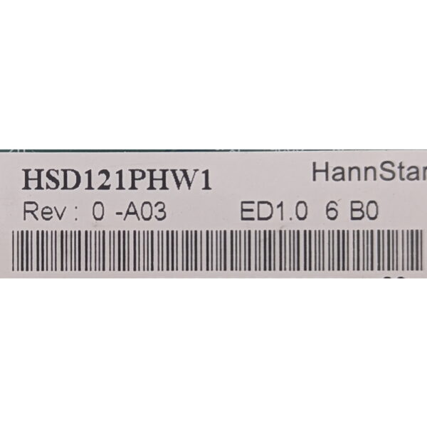 Матрица HSD121PHW1 Rev: 0-A03, HannStar, 12.1", 1366x768 WXGA HD, светодиодная (LED)