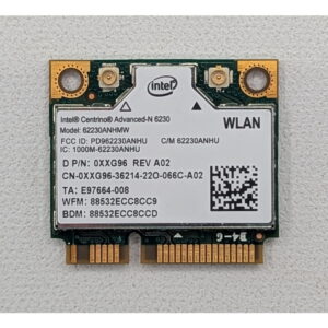 Wi-Fi модуль 0XXG96, 62230ANHMW, Intel, Dell XPS 13 L321X