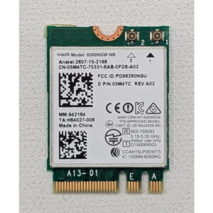 Wi-Fi модуль 05M4TC, 8260NGW, Intel, Dell Precision 7510