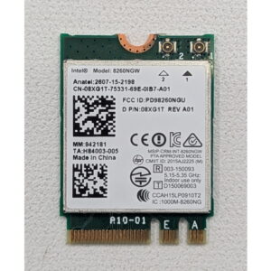 Wi-Fi модуль 08XG1T, 8260NGW, Intel, Dell Precision 7710, 7510, 3510, 5510