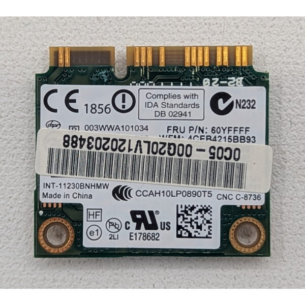 Wi-Fi + Bluetooth модуль 631956-001, 11230BNHMW, Intel, HP