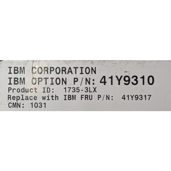 Коммутатор 41Y9310, 41Y9317, IBM, Console Switch, на запчасти или под востановление