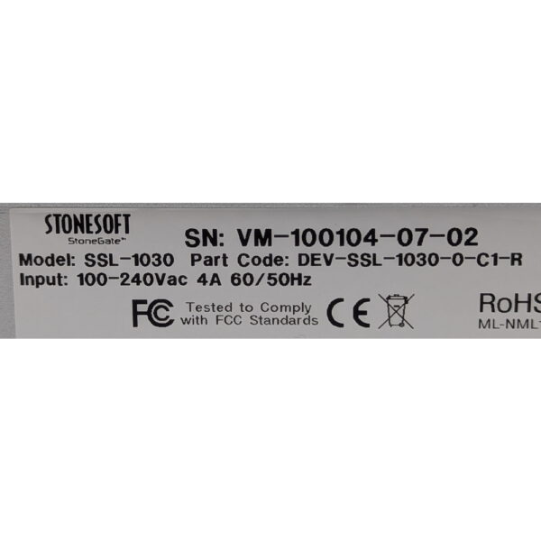 ПАК Stonesoft SSL-1030