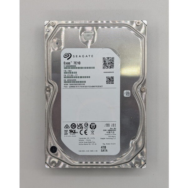 Жесткий диск ST4000NM000B, Seagate, 4 Тб, SATA, 3.5