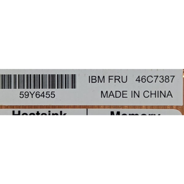 Радиатор 59Y6455, 46C7387, IBM BladeCenter hs22, LGA1366