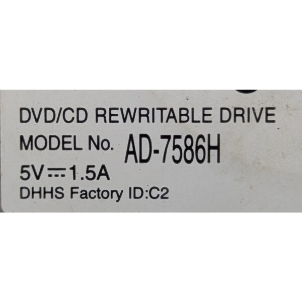 Привод DVD-RW 603677-001, 574285-TC1, AD-7589H, Sony NEC, HP