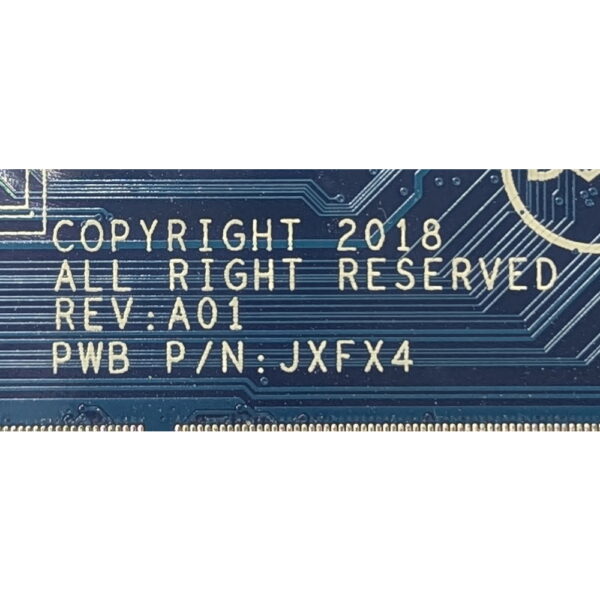 Материнская плата JXFX4, LA-F401P, Intel Core i5 8250U (SR3BL), Dell Latitude E5490