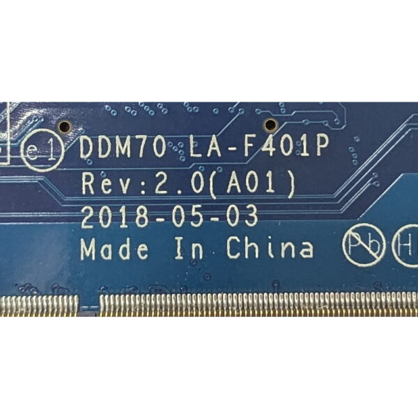 Материнская плата JXFX4, LA-F401P, Intel Core i5 8250U (SR3BL), Dell Latitude E5490