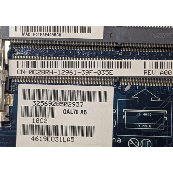 Материнская плата 0C28RH, LA-7741P, Intel Core i5-3340M (SR0XB), Dell Latitude E6330