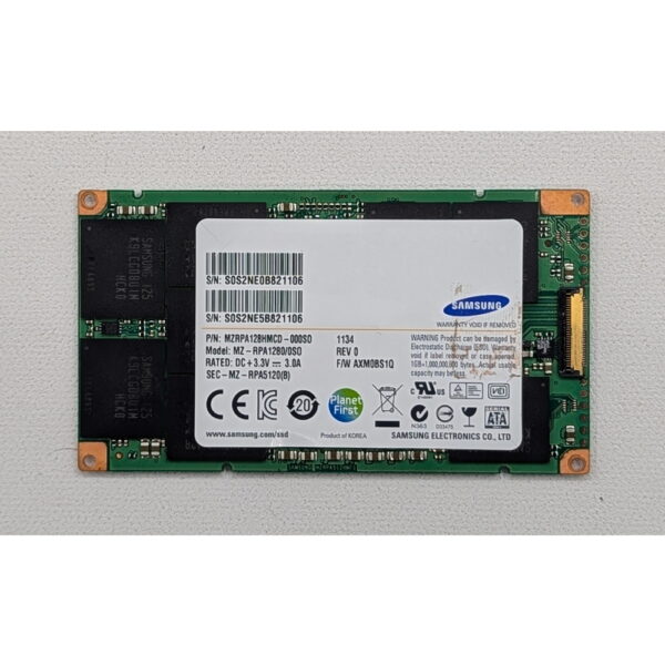SSD диск MZRPA128HMCD-000S0, MZ-RPA1280/0S0, Samsung, 128 Гб, 1.8