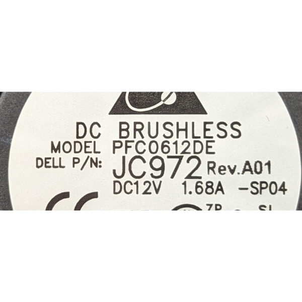 Вентилятор 0JC972, 0DC471, PFC0612DE, Dell PowerEdge 2950