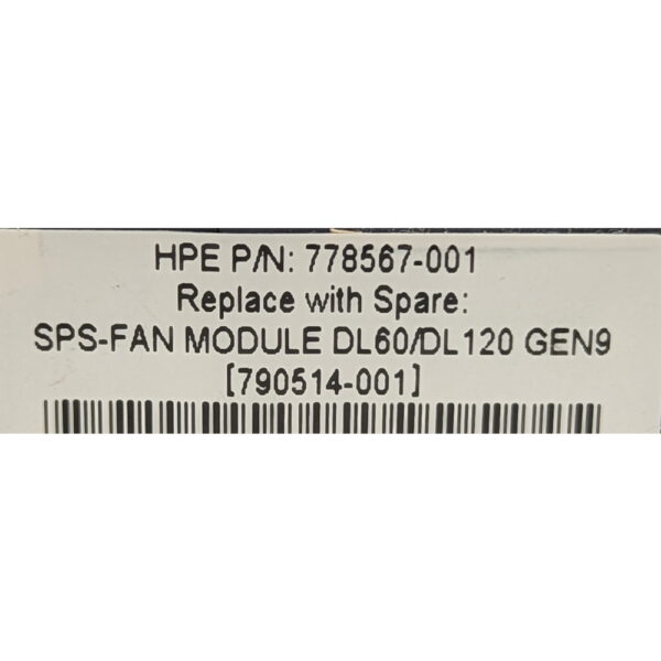 Вентилятор 778567-001, 790514-001, V40W12BSM5, HP Proliant DL160 Gen9, DL120 Gen9, DL60 Gen9