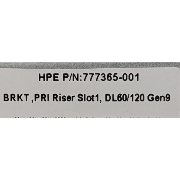 PCIe Riser 777365-001, 773935-001, 790488-001, HP ProLiant DL120 Gen9