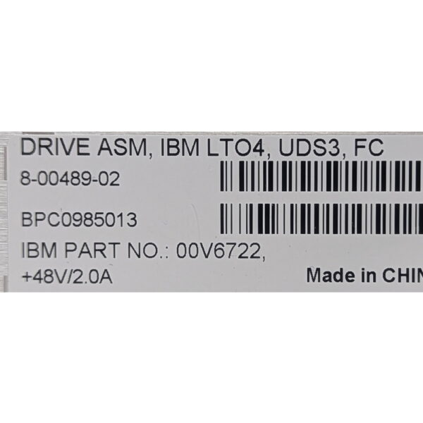 Салазки 00V6722, 8-00489-02, IBM, LTO4, без привода