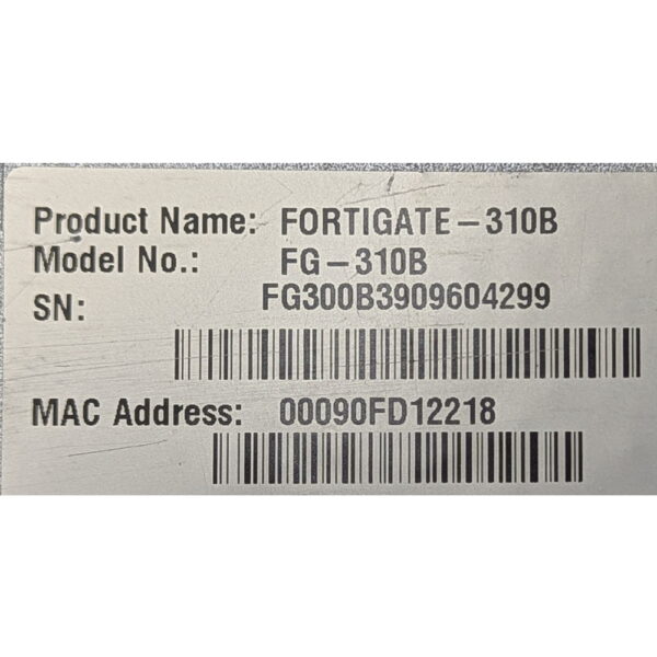 Межсетевой экран FortiGate FG-310B