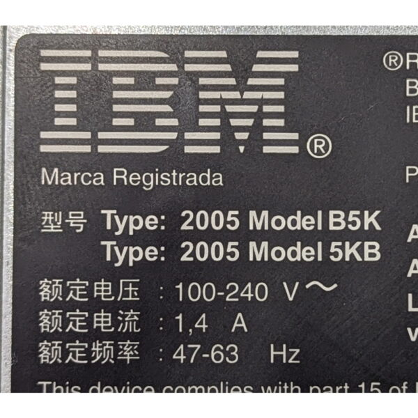 IBM 20055KB, 80-1000665-02, SAN 4 Gbps 32-port SFP Fibre Channel Switch INCLUDING 15X SFPS
