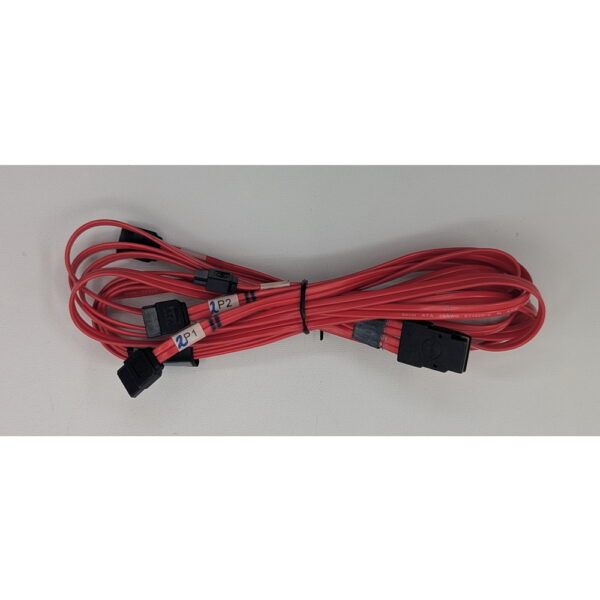 Кабель 79576-3005, Molex, 1m iPass Mini-sas Sff-8087 Male to 4x SATA Ports