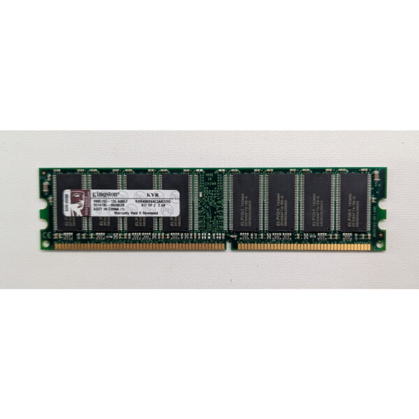 Модуль памяти KVR400X64C3AK2/2G, Kingston, DDR, 2Gb