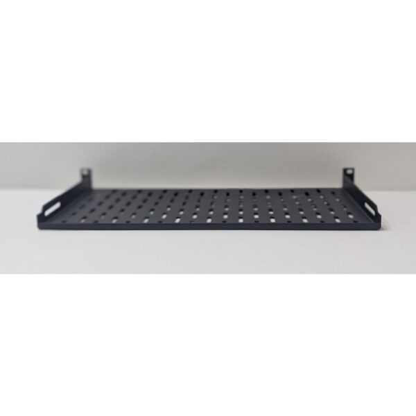 Серверная полка угловая 1U x 440 mm x 250 mm, черная