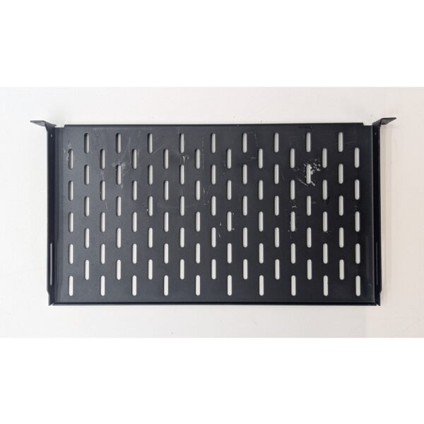 Серверная полка угловая 1U x 440 mm x 250 mm, черная