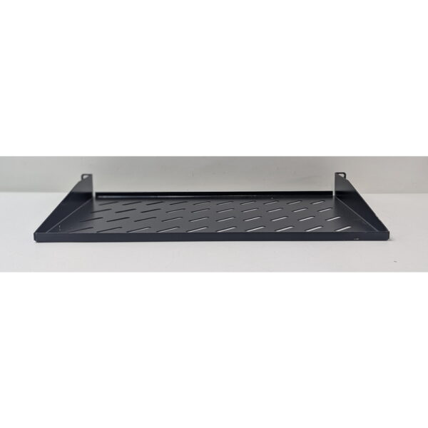 Серверная полка угловая 1U x 445 mm x 300 mm, черная