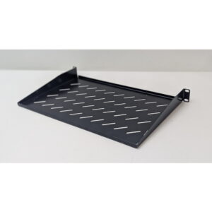 Серверная полка угловая 1U x 445 mm x 300 mm, черная