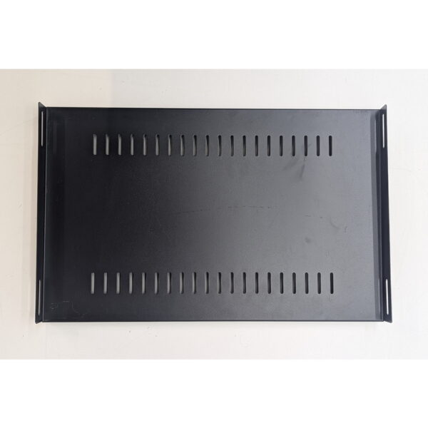 Серверная полка прямая 1U x 485 mm x 305 mm, черная