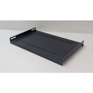 Серверная полка прямая 1U x 485 mm x 305 mm, черная