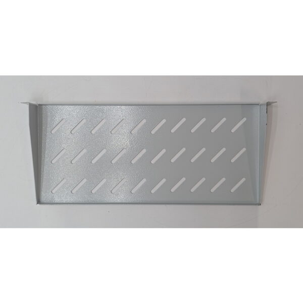 Серверная полка угловая 1U x 445 mm x 200 mm, белая
