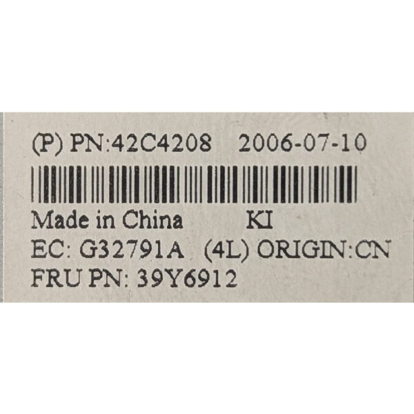 Модуль 39Y6912, 42C4208, 26K8137, IBM xServer 336