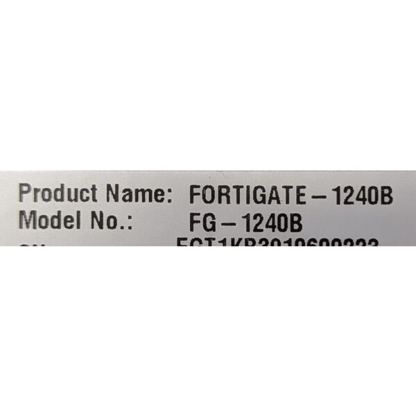 Межсетевой экран Fortinet FG-1240B