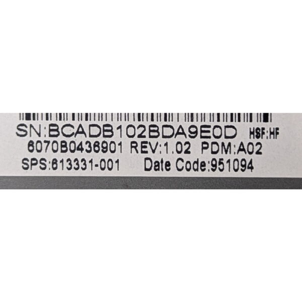 Поддон 613331-001, 6070B0436901, HP HP ProBook 6550b