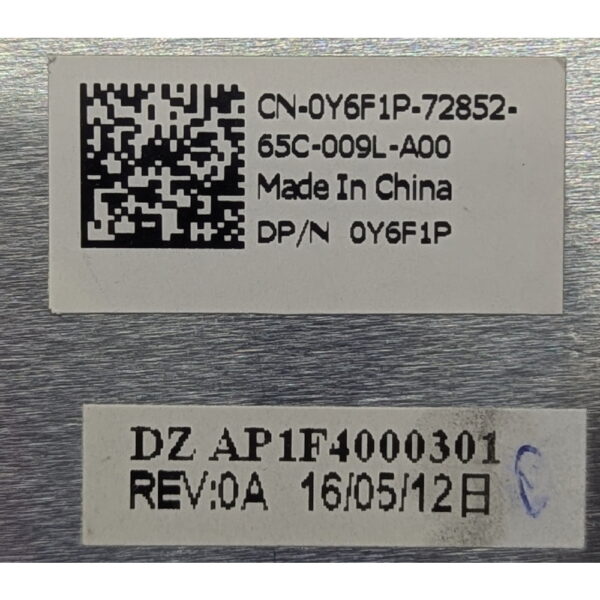 Крышка матрицы 0Y6F1P, AP1F4000301, Dell Latitude E5270