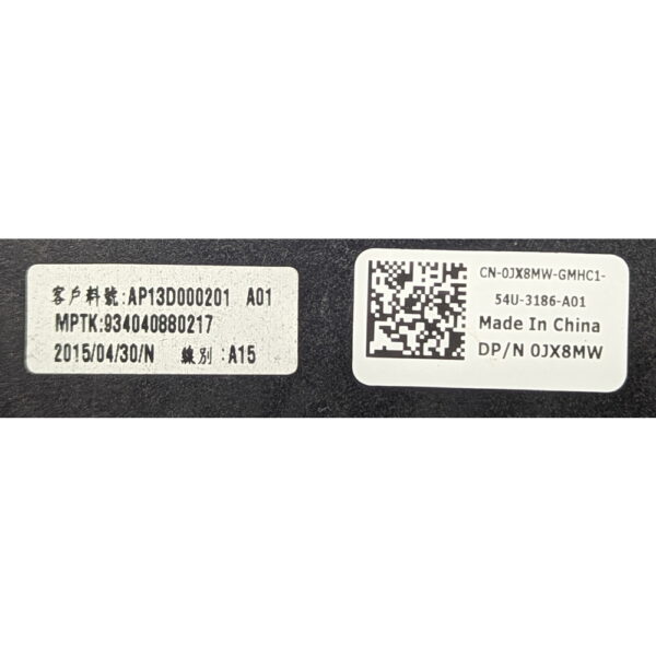 Крышка матрицы 0JX8MW, AP13D000201, Dell Latitude E5450