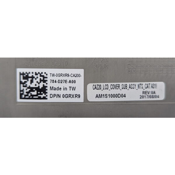 Крышка матрицы 0GRXR9, AM1S1000D04, Dell Latitude E7490, E7480