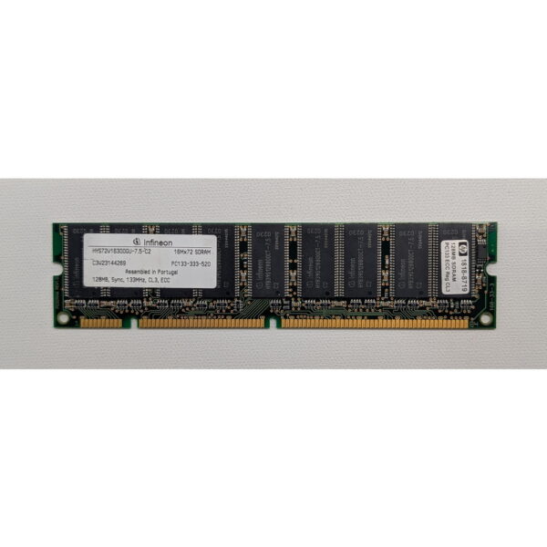 Модуль памяти HYS72V16300GU-7.5-C2, 1919-8719, Infineon, HP, 128Mb, PC133, SDRAM