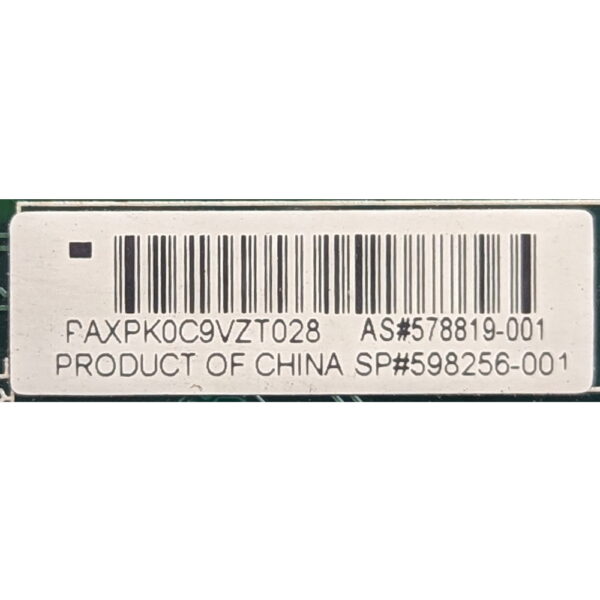 Контроллер RAID 598256-001, 578819-001, HP ProLiant BL485c G7, BL685c G7, 1Gb, Mezzanine