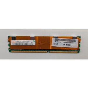Модуль памяти HYMP564F72BP8D2-Y5, 38L5901, 39M5781, SK Hynix, IBM, DDR2, 512Mb, 5300, REG, ECC