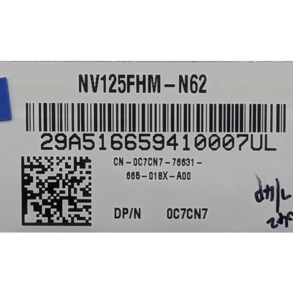 Матрица 0C7CN7, NV125FHM-N62, BOE, Dell Latitude E5270, E7270, 12.5, Full HD, 1920 x 1080, LED, DIODE, 30 Pins