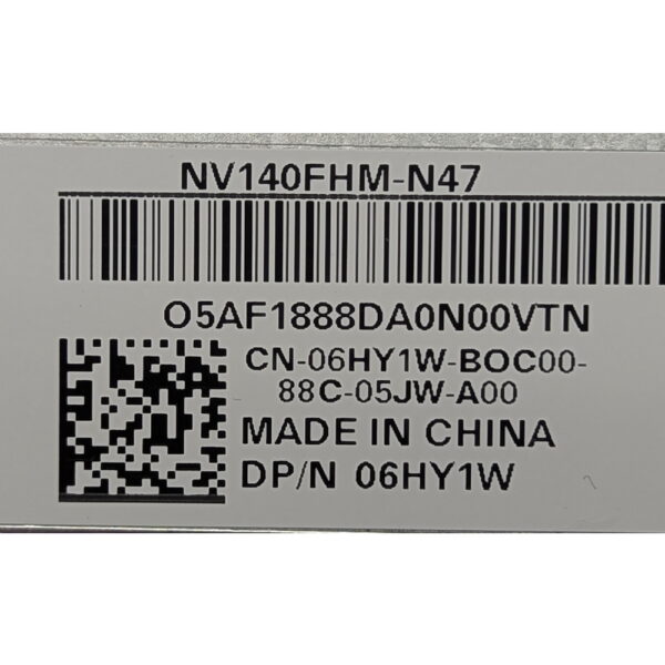 Матрица 06HY1W, NV140FHM-N47, BOE, Dell Latitude E7480, Full HD, 1920 x 1080, LED, DIODE, 30 Pins