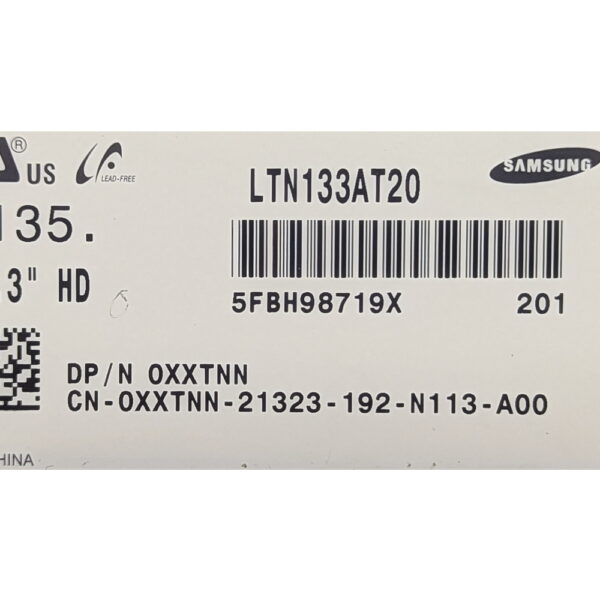 Матрица 0XXTNN, LTN133AT20-201, Samsung, Dell Latitude E6330, E6320, 13.3, WXGA HD, 1366 x 768, LED, DIODE, 40 Pins