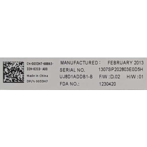 Привод DVD-RW 0053H7, UJ8D1ADDB1-B, UJ8D1, Panasonic, Dell Latitude E5420