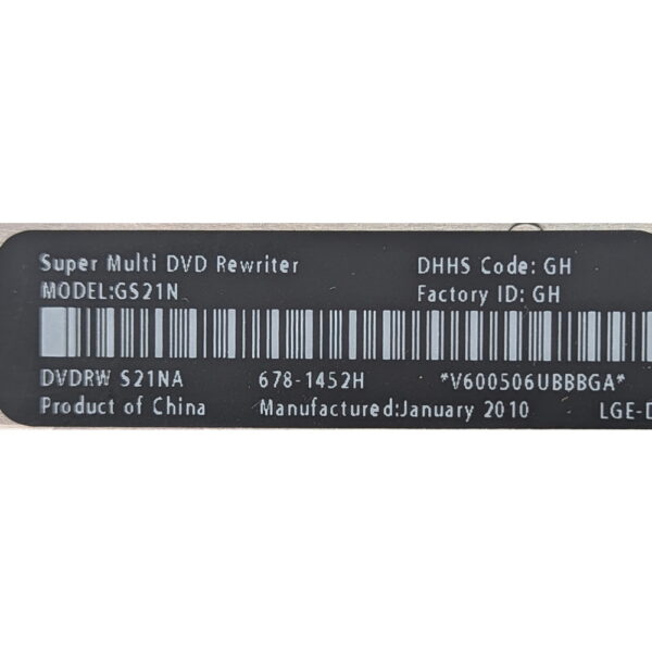 Привод DVD-RW GS21N, Hitachi-LG