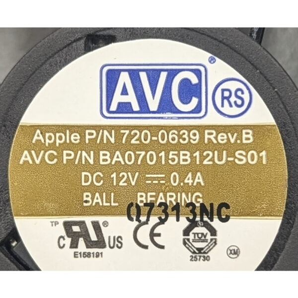 Вентилятор 720-0639, BA07015B12U-S01, Delta, Apple Mac Mini a1283