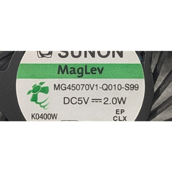 Вентилятор MG45070V1-Q010-S99, Sunon, Apple MacBook Pro 17 A1297