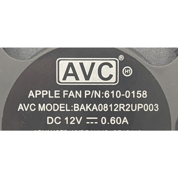 Вентилятор 610-0158, BAKA0812R2UP003, AVC, Apple Mac mini A1347 Mid 2010 Mid 2011 Late 2012 Late 2014