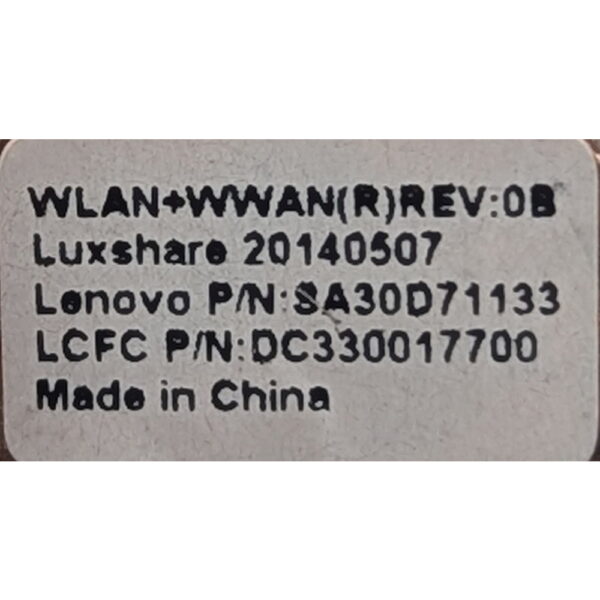 Антенны Wi-Fi DC330017700, DC330017710, SA30D71133, SA30D71132, Lenovo ThinkPad X250