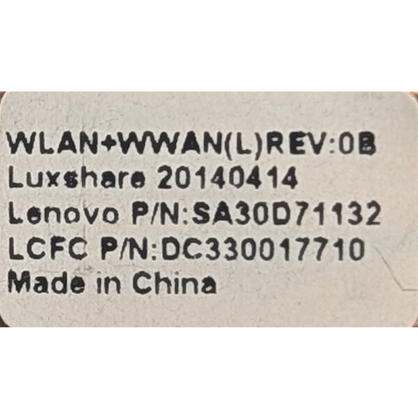Антенны Wi-Fi DC330017700, DC330017710, SA30D71133, SA30D71132, Lenovo ThinkPad X250