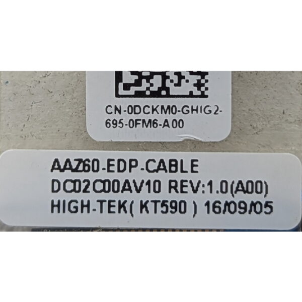 Шлейф матрицы 0DCKM0, DC02C00AV10, Dell Latitude E7470